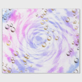 Papier Cadeau Bubbles (Plat)