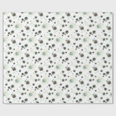 Papier Cadeau BUBBLES Élégance n'importe quelle couleur (Plat)