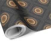 Papier Cadeau Bucchero "Illud Tempus" Black & Gold Luxe (Coin rond)