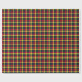 Papier Cadeau Buchanan Clan Tartan (Plat)