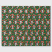 Papier Cadeau Buddy le Motif des émotions des elfes (Plat)
