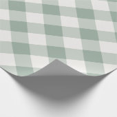 Papier Cadeau Buffalo Check Sage Green (Coin)