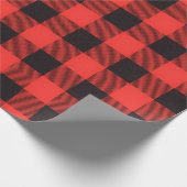 Papier Cadeau Buffalo Plaid Motif (Coin)