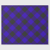 Papier Cadeau Buffalo Plaid Royal Blue Check (Plat)