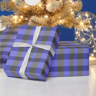 Papier Cadeau Buffle bleu déposé
