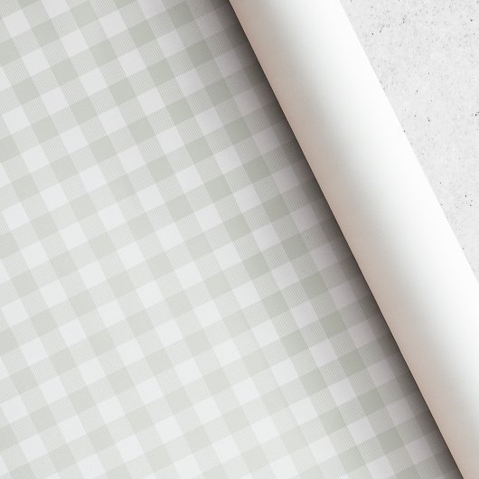 Papier Cadeau Buffle de taille molle Vérifier Berry Premier anni