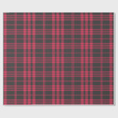 Papier Cadeau Buffle rouge et noir Plongé Noël (Plat)