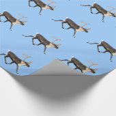 Papier Cadeau Bull Caribou (Coin)