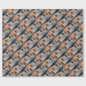 Papier Cadeau Bull Dog (Plat)