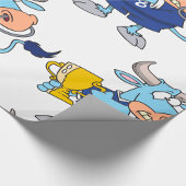 Papier Cadeau Bull gagnante