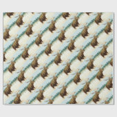 Papier Cadeau Bull Moose (Plat)