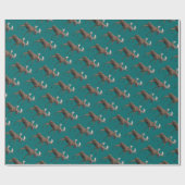 Papier Cadeau Bull Moose (Plat)