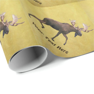 Papier Cadeau Bull Moose