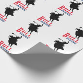 Papier Cadeau Bull Riding (Coin)