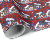 Papier Cadeau Bulldog (Coin rond)