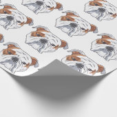 Papier Cadeau Bulldog anglais (Coin)