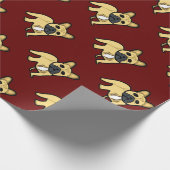 Papier Cadeau Bulldog français (Coin)