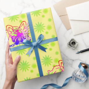 Papier Cadeau Bulldog français