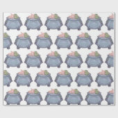 Papier Cadeau Bulle Bulle (Plat)