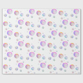 Papier Cadeau Bulles (Plat)