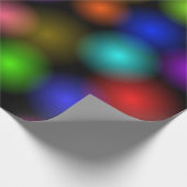 Papier Cadeau Bulles de couleur (Coin)