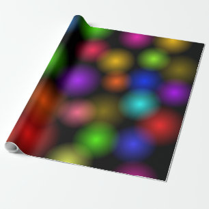 Papier Cadeau Bulles de couleur