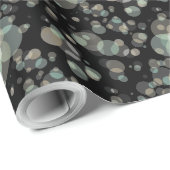 Papier Cadeau Bulles élégantes toute couleur (Coin rond)