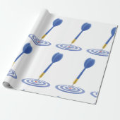 Papier Cadeau Bullseye Dart (Déroulé)