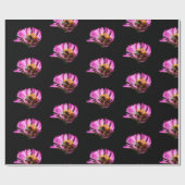 Papier Cadeau Bumblebee sur une fleur (Plat)