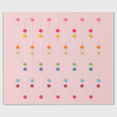 Papier Cadeau Bunch de lollipops (Plat)