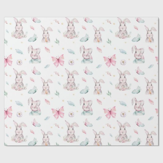 Papier Cadeau Bunnies (Plat)