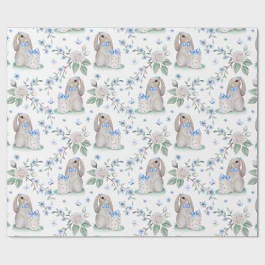 Papier Cadeau Bunnies adorables (Plat)