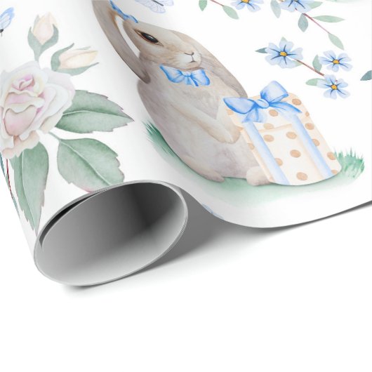 Papier Cadeau Bunnies adorables (Coin rond)
