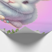 Papier Cadeau Bunny de Pâques Pretty Pastel (Coin)