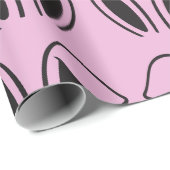 Papier Cadeau Bunny Ears Multi Print (Coin rond)