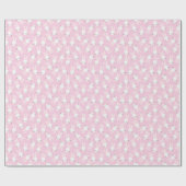 Papier Cadeau Bunny rose (Plat)