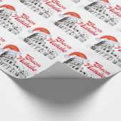 Papier Cadeau Buon Natale (Coin)