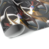 Papier Cadeau Bureau de la Mug de thé à vie morte Abstraite Art (Coin rond)