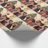 Papier Cadeau Bureau des vacances (Coin)