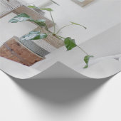 PAPIER CADEAU BUREAU VIDE PRÈS DU RIDEAU (Coin)