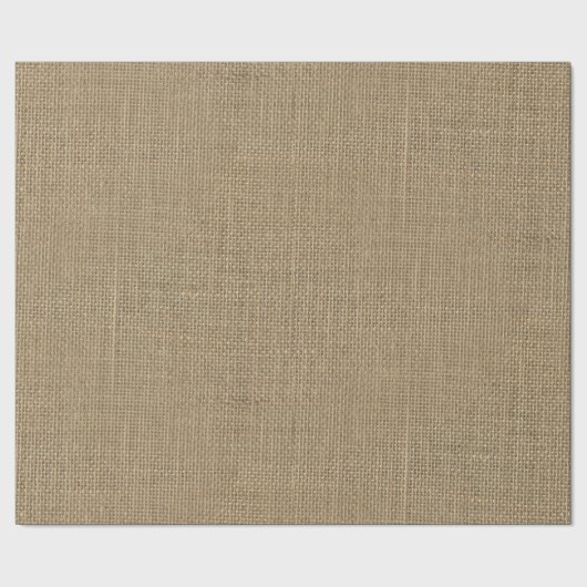 Papier Cadeau Burlap Beige naturel (Couture)