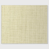 Papier Cadeau Burlap neutre (Plat)