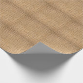 Papier Cadeau Burlap texture, arrière - plan transparent (Coin)