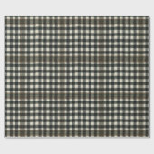 Papier Cadeau Burns Check Modern Scottish Tartan (Plat)