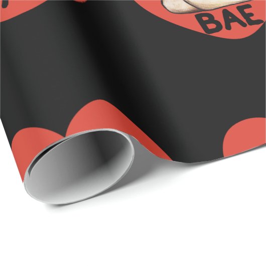 Papier Cadeau Burrito BAE (Coin rond)