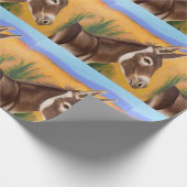 Papier Cadeau Burro du désert (Coin)