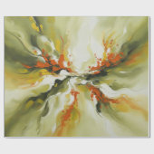 Papier Cadeau Burst of Light and Motion (Plat)