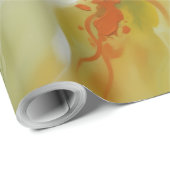 Papier Cadeau Burst of Light and Motion (Coin rond)