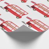 Papier Cadeau Bus de Londres (Coin)