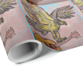 Papier Cadeau Buse de poisson acoustique (Coin rond)